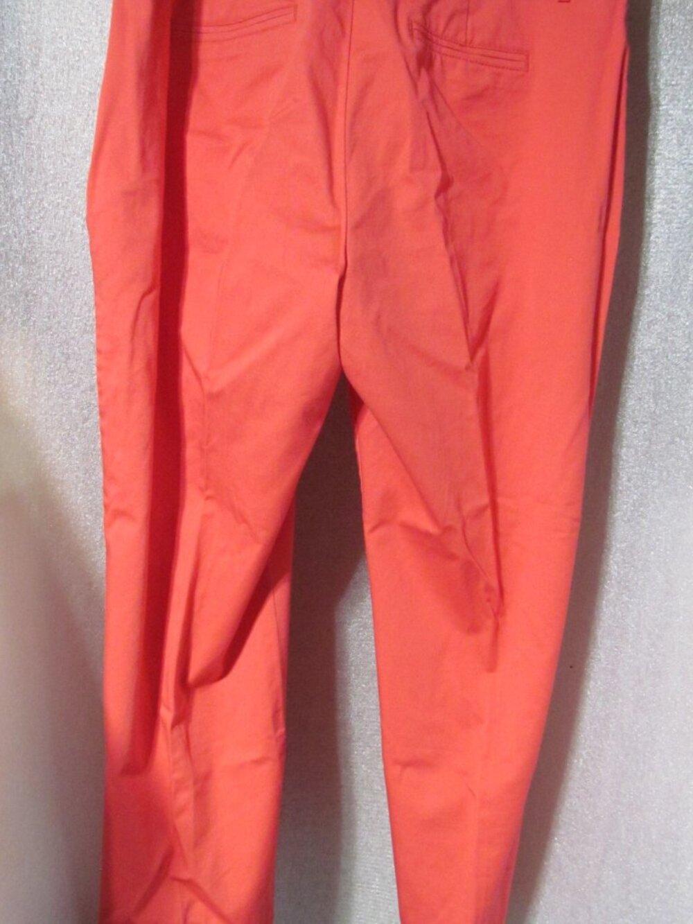 JM Collection Orange Slacks - Picture 7 of 11